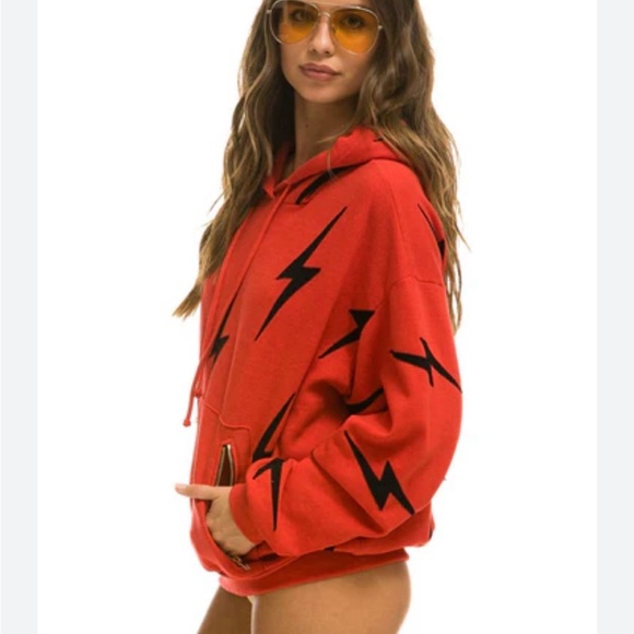 Aviator Nation Tops - Bolt Stitch Repeat Zip hoodie sweatshirt